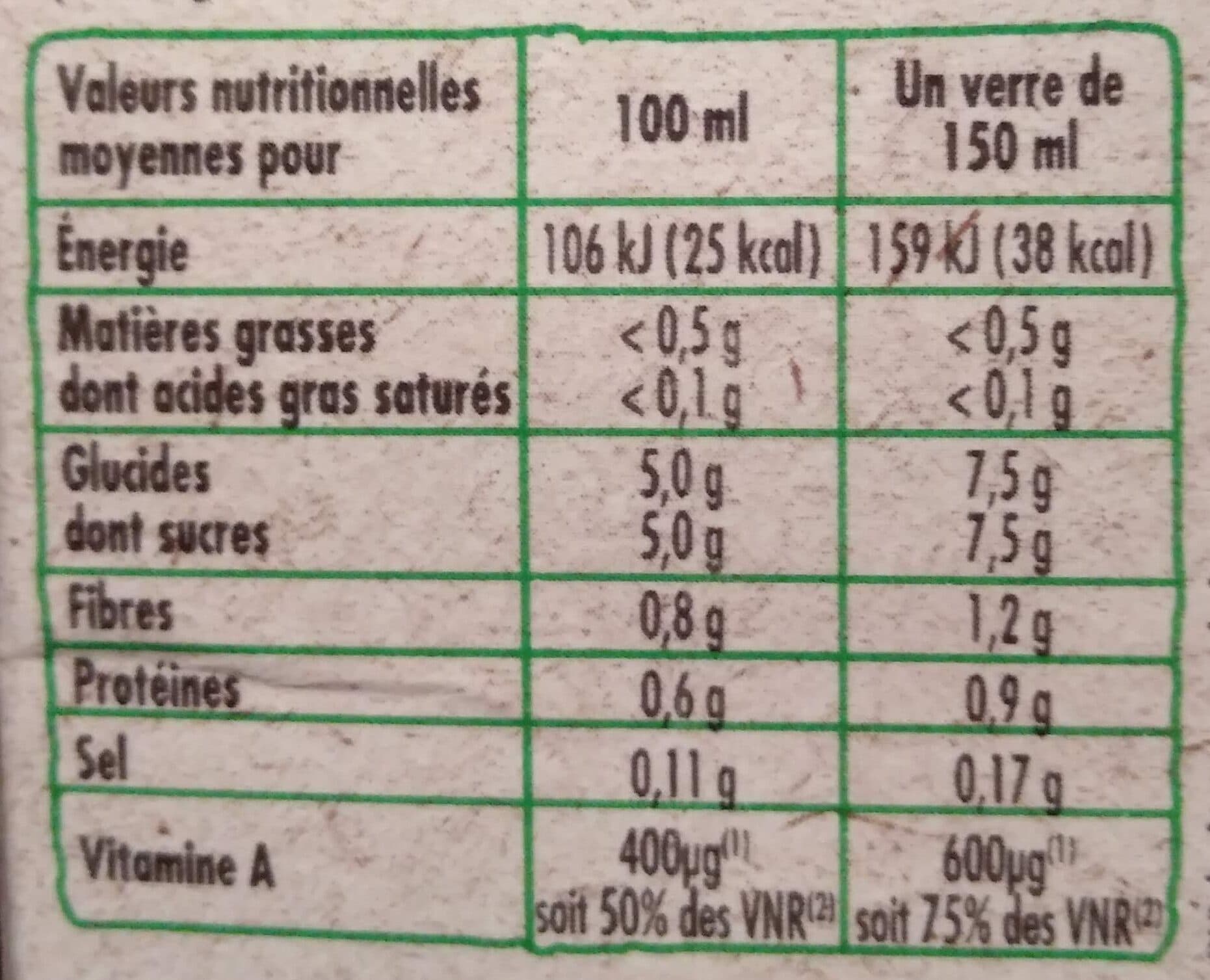 Paquito Pj carotte bio brique 75cl packshot