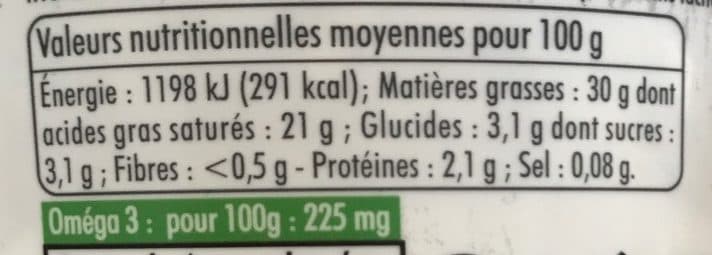 Pâturages Crème fraîche épaisse à 30% de matière grasse packshot