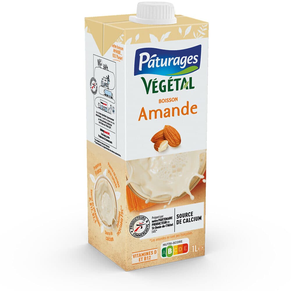 Paturages Boisson amande bq 1l packshot
