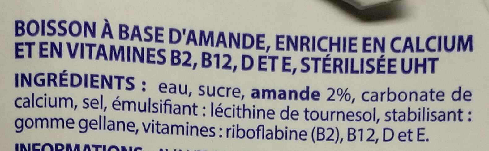 Paturages Boisson amande bq 1l packshot