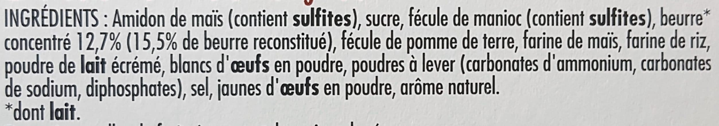 Regain Petits beurre nature sans gluten - 130g packshot