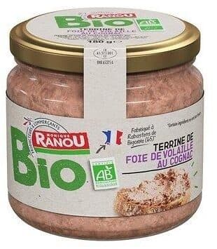 Monique ranou Terrine de foie de volaille - BIO packshot