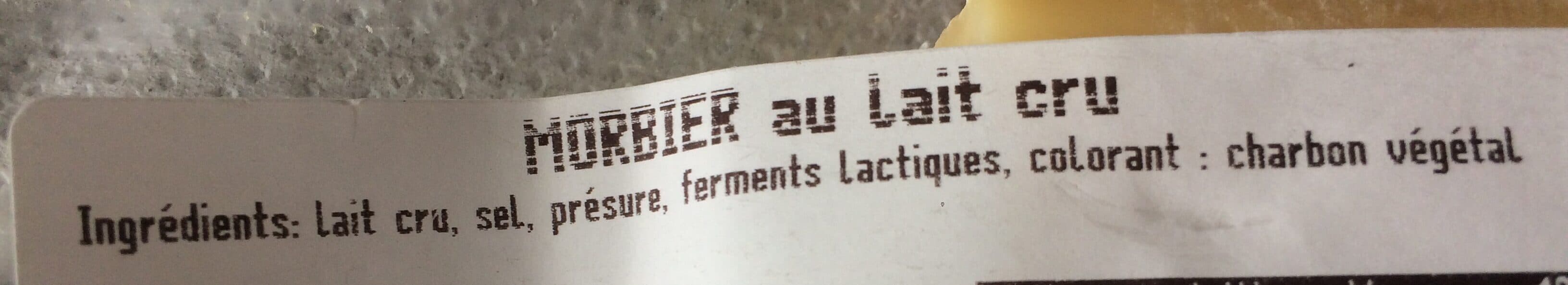 Les Monts De Joux Morbier aop fe 180g packshot