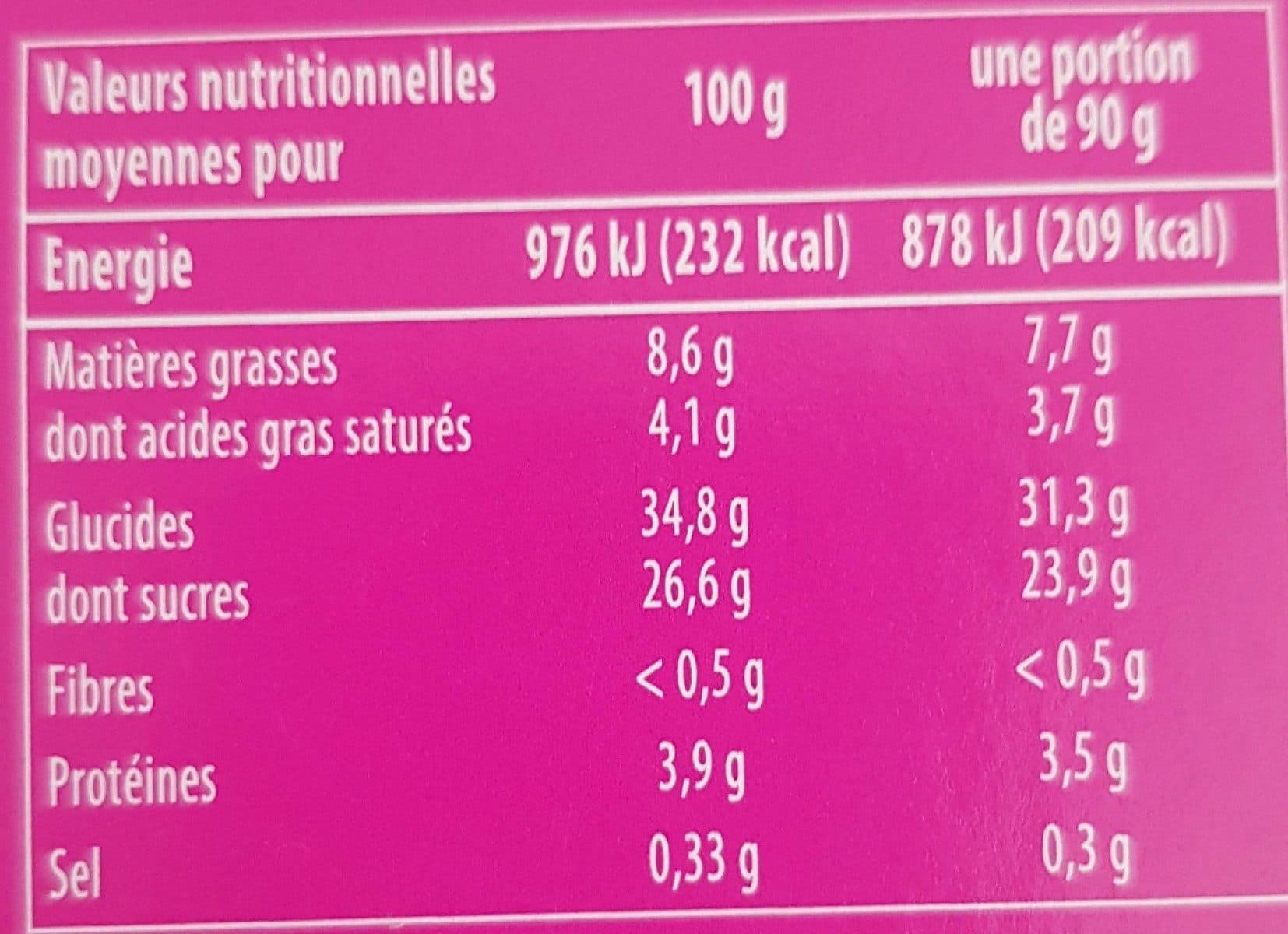Open Food Facts Salambos packshot