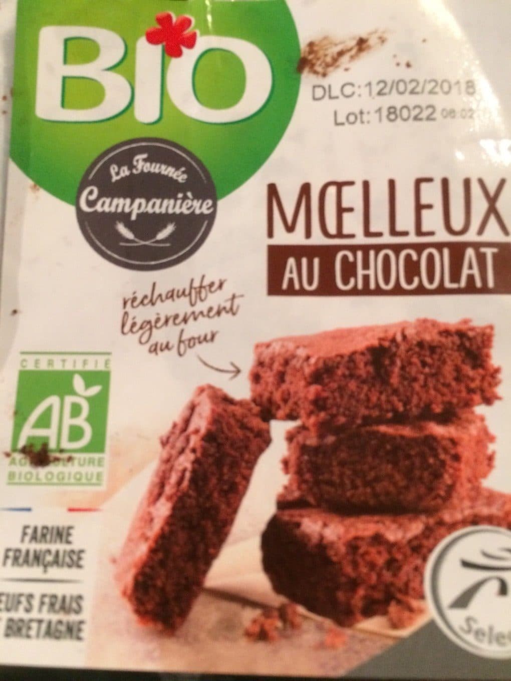 Selection Intermarche Moelleux au chocolat packshot