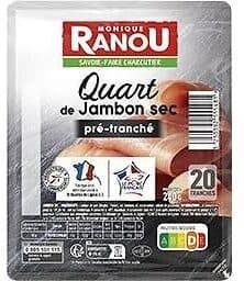 Monique ranou LS Quart de jambon 20 tranches - 240g packshot