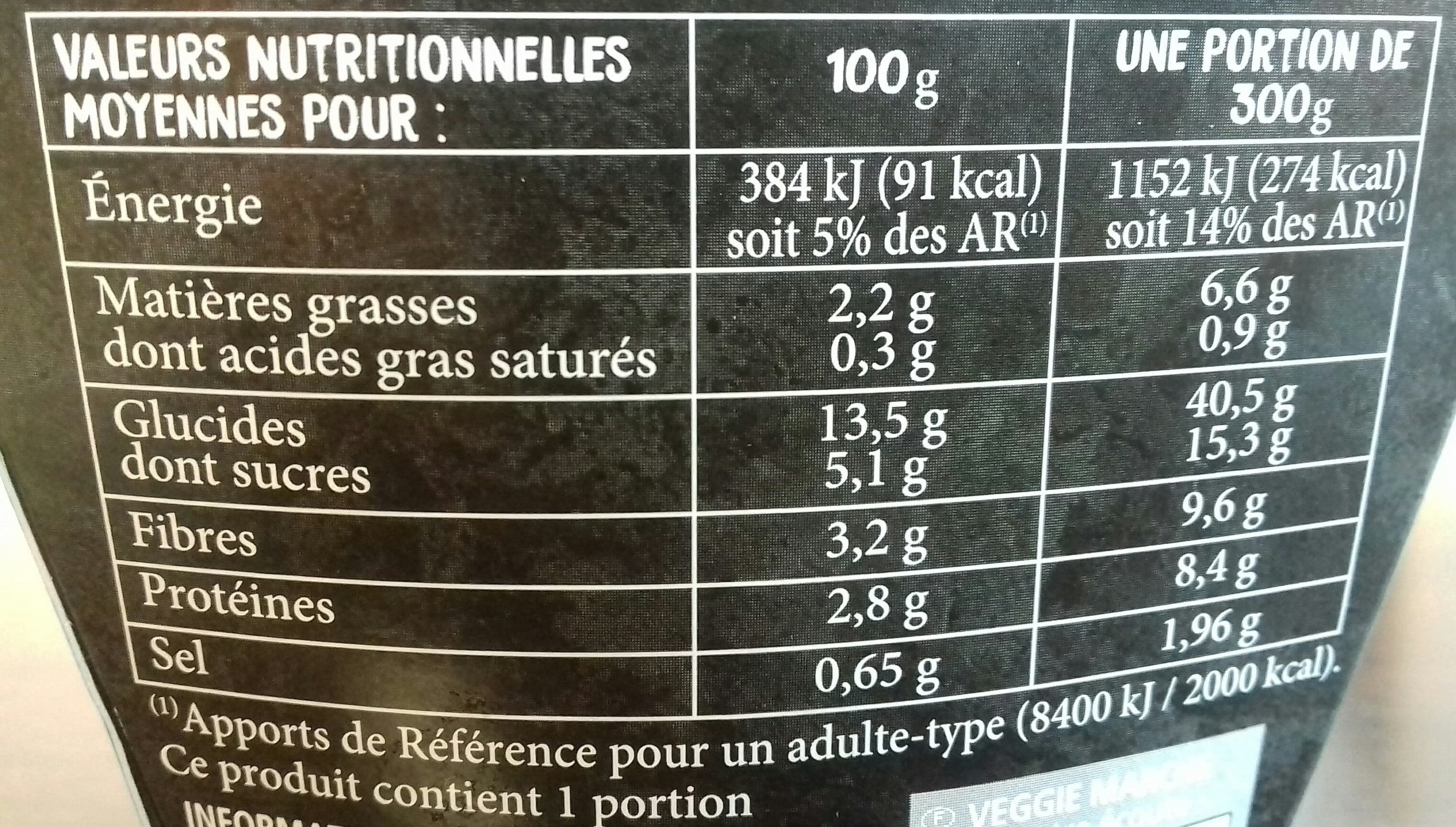 Open Food Facts Tajine de legumes grilles et boulghour packshot