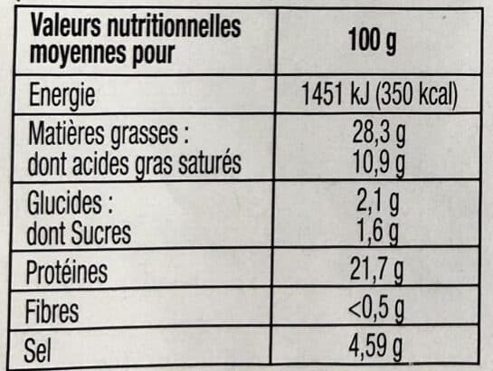 Open Food Facts Pave au poivre 5 tranches packshot