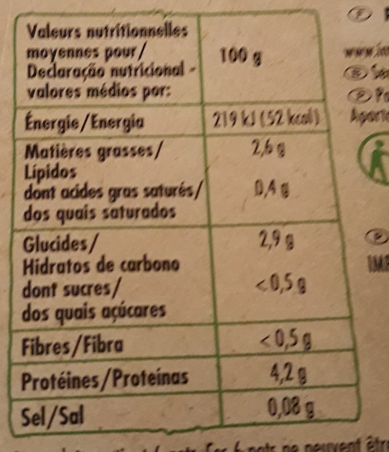 Paturages SPECIALITE SOJA BIO NATURE x 6 packshot