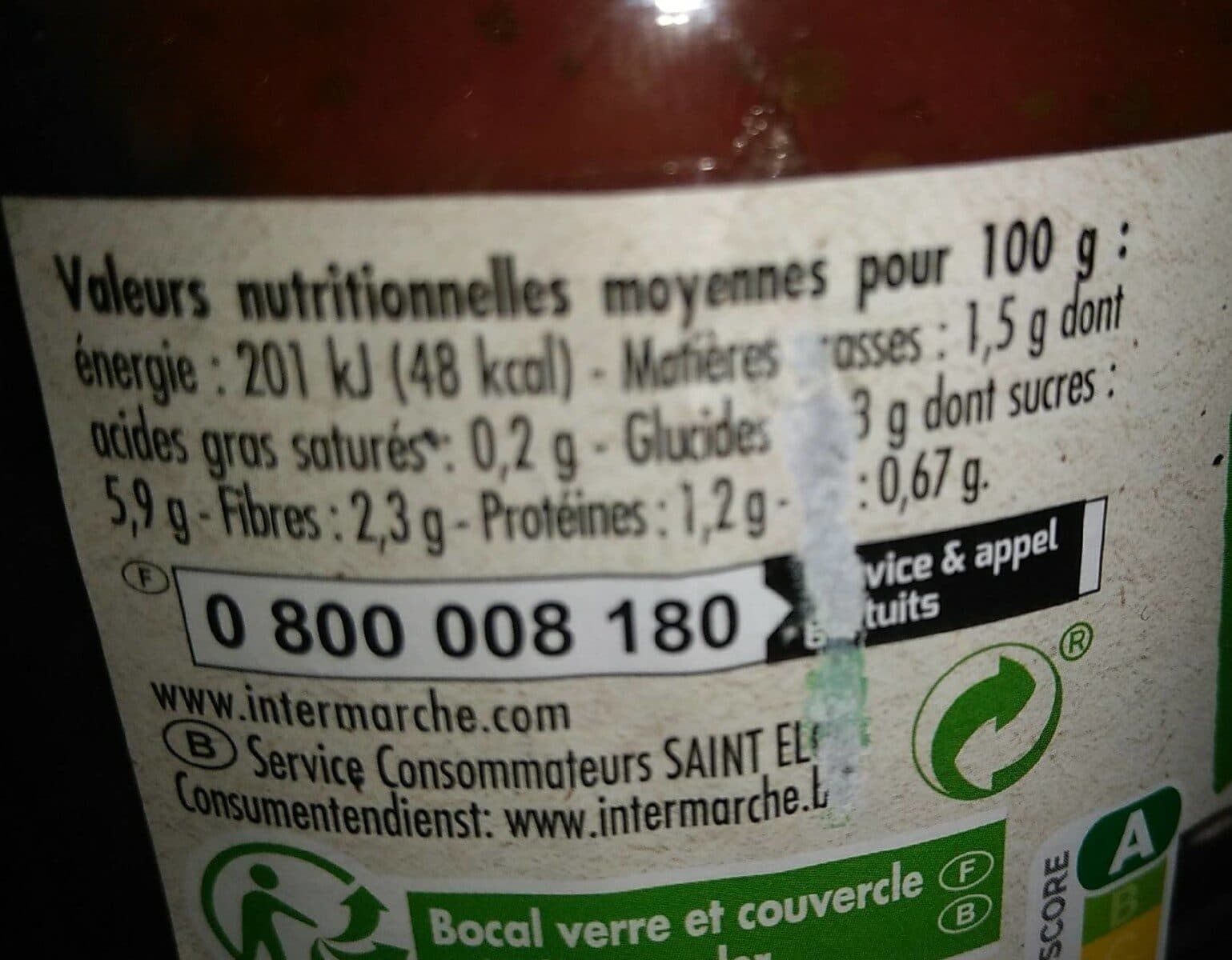 Saint eloi Aubergines à la provençale bio packshot
