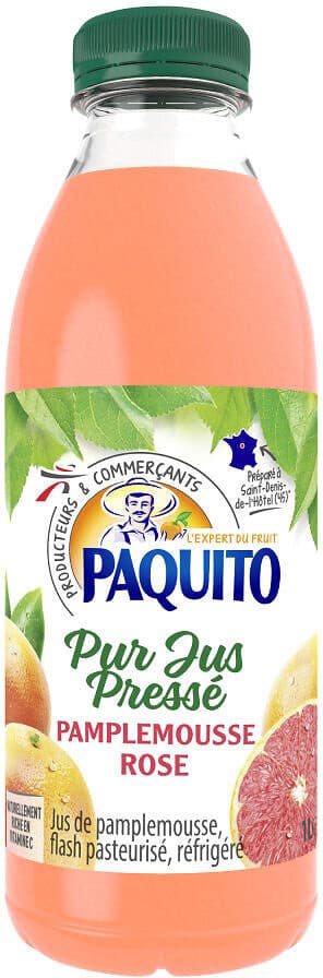 Paquito Pur jus de pamplemousse 1l pet packshot