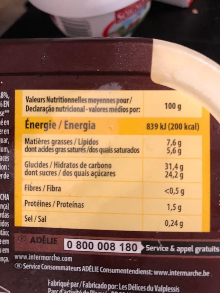 Adélie Glace banane caramel packshot