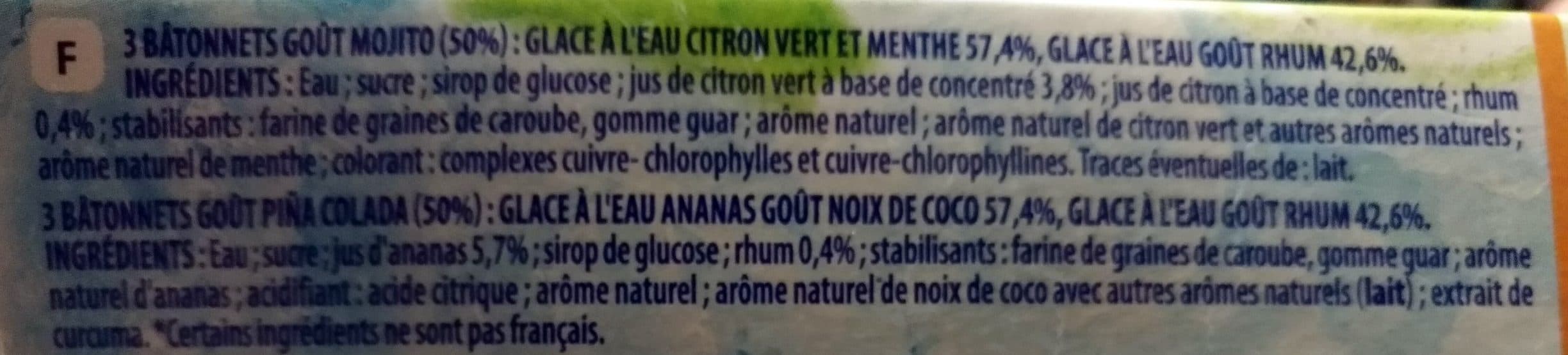 Adélie 3 Façon Mojito, 3 Façon Pina Colada packshot