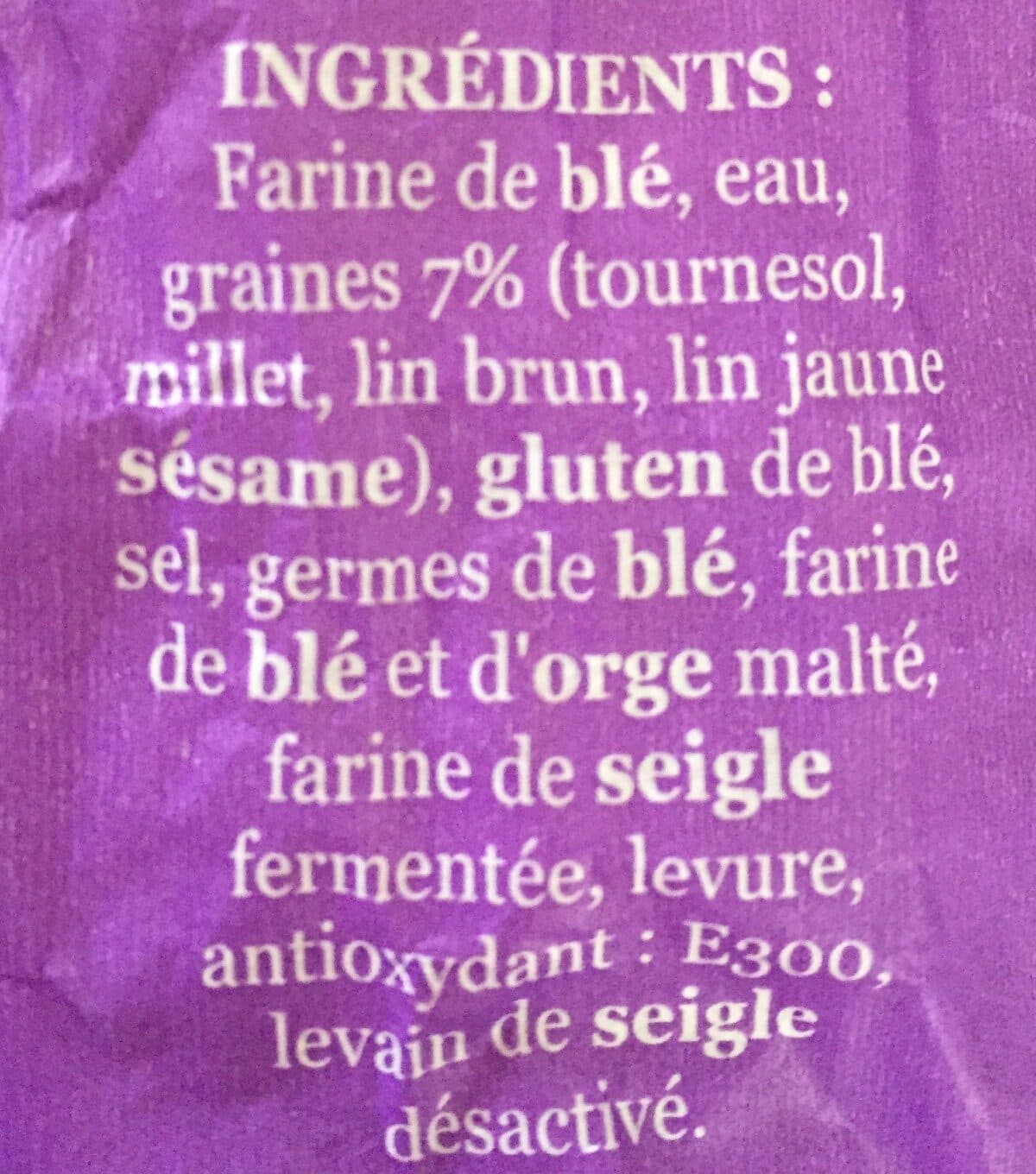 Intermarché Pain paillasse aux céréales packshot