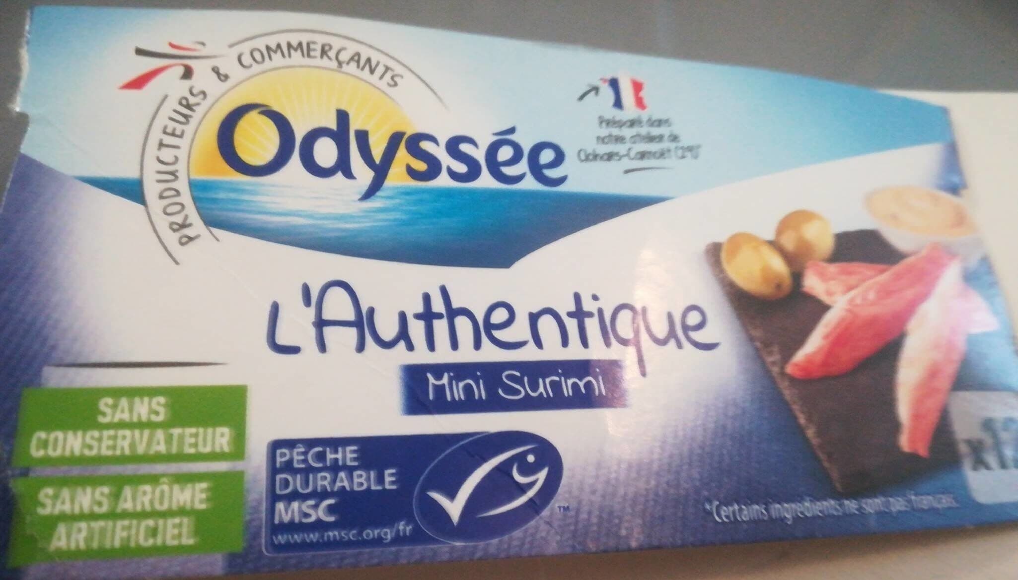 Capitaine Cook L'Authentique Mini Surimi packshot