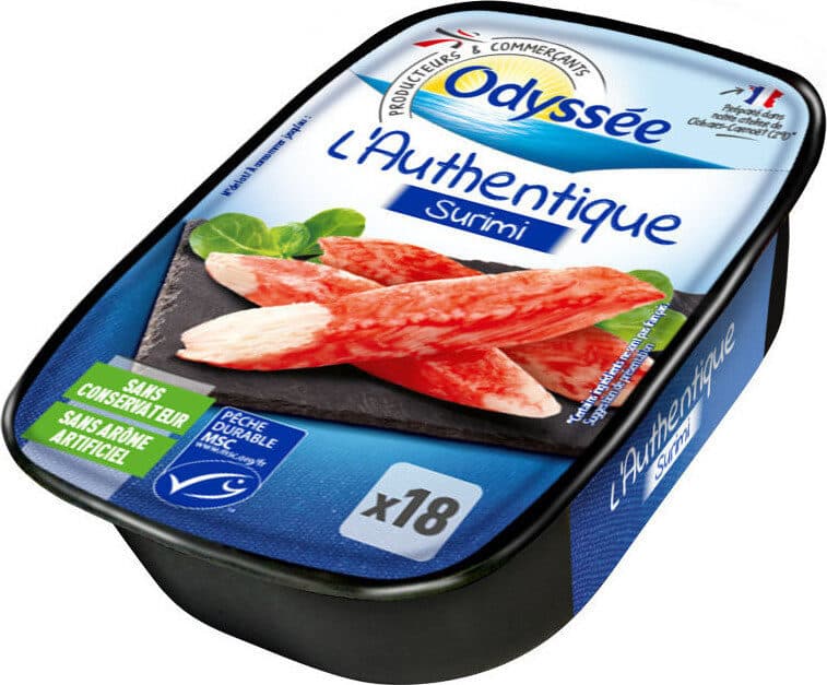 odyssée L'Authentique Surimi packshot