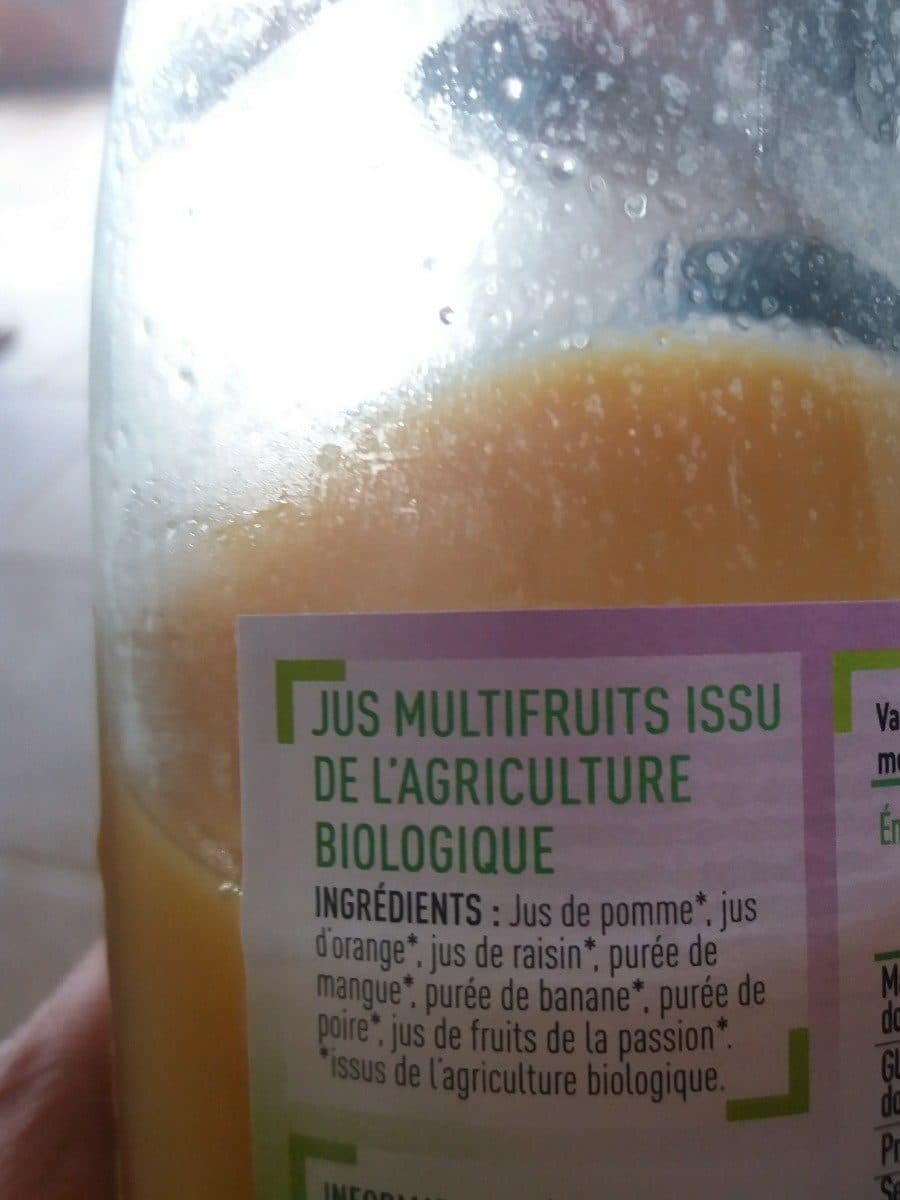 Netto Pj multifruit bio brique 75cl packshot