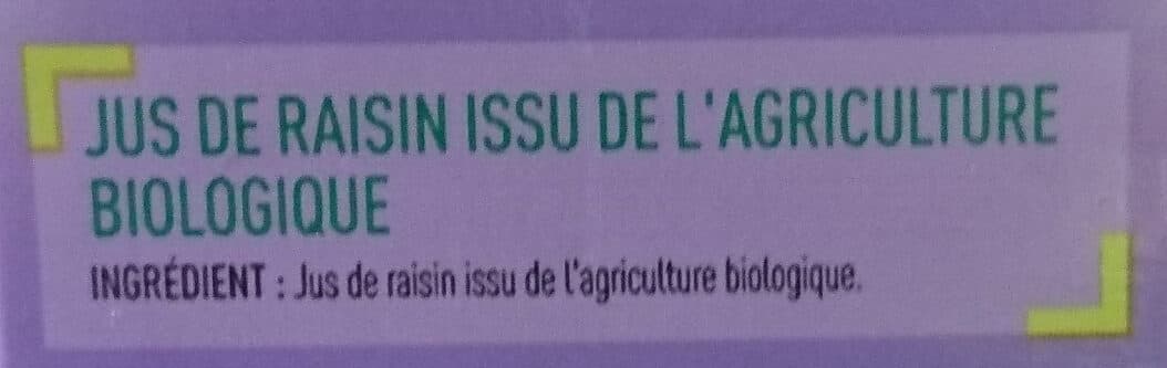 Netto Pj raisin bio brique 75cl packshot