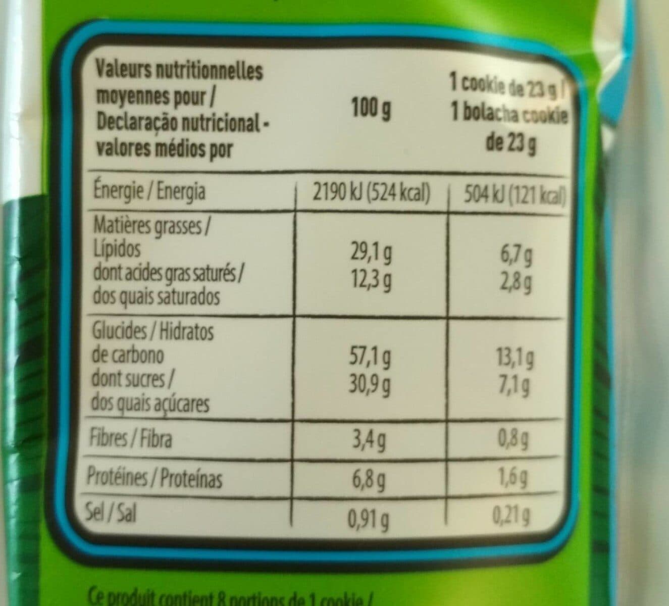 Chabrior Maxi Cookies Noisette - 184g packshot