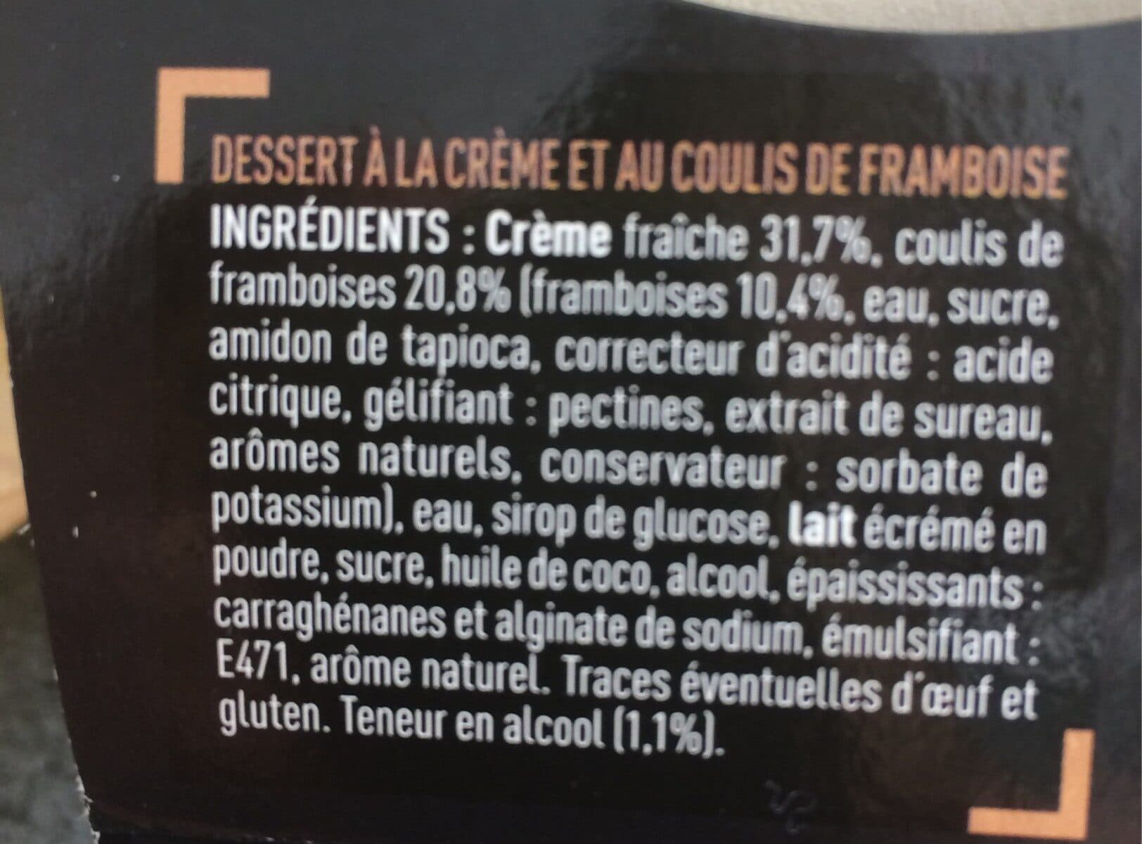Netto PANNA COTTA FRAMBOISE 2x120g packshot