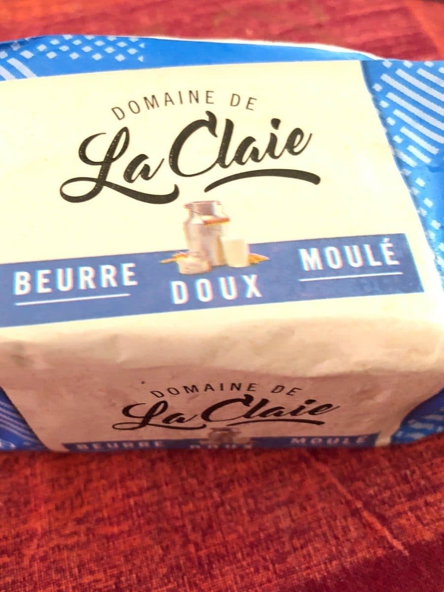 Domaine de la Claie Beurre doux moule packshot