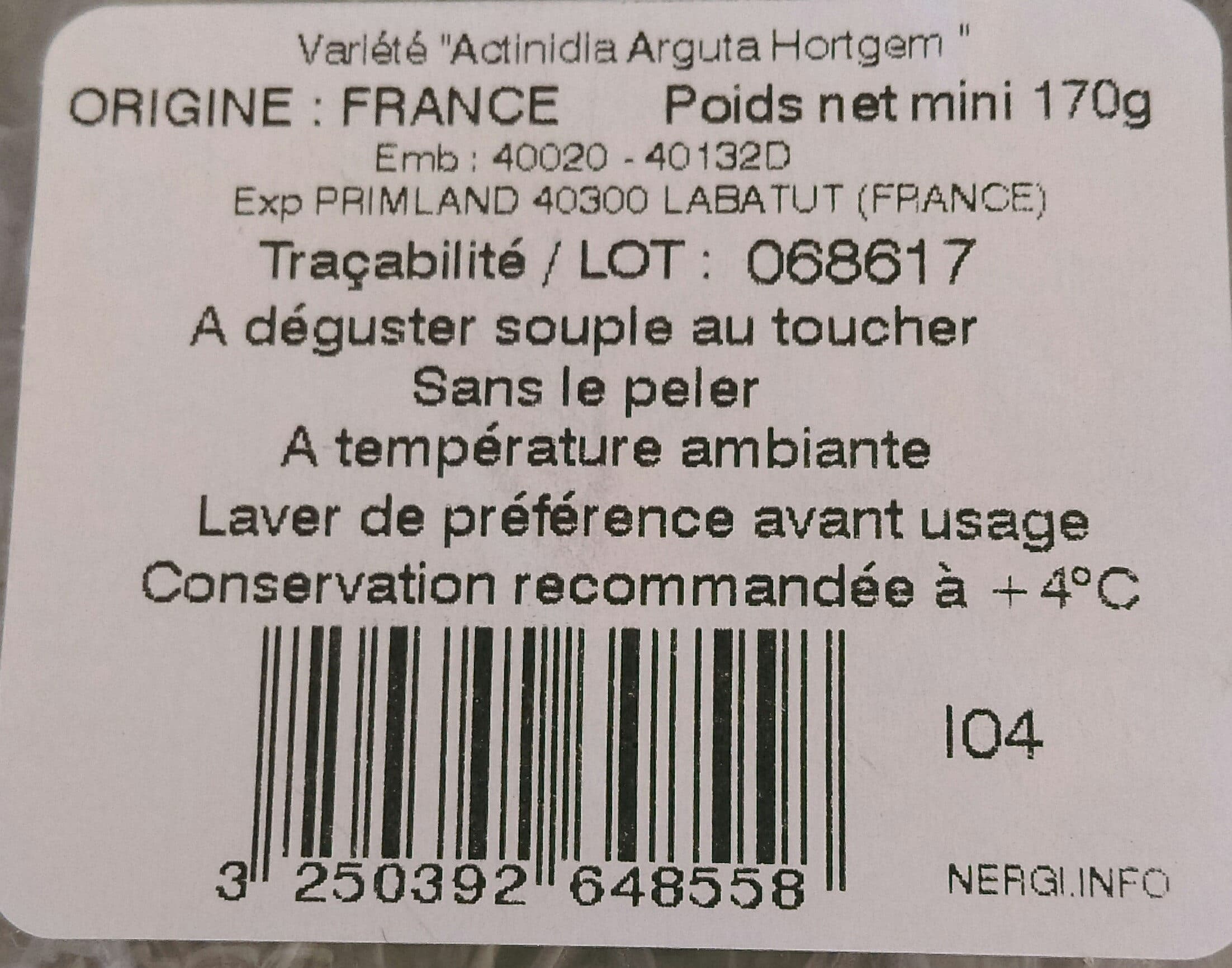 Intermarché Minis Kiwi packshot