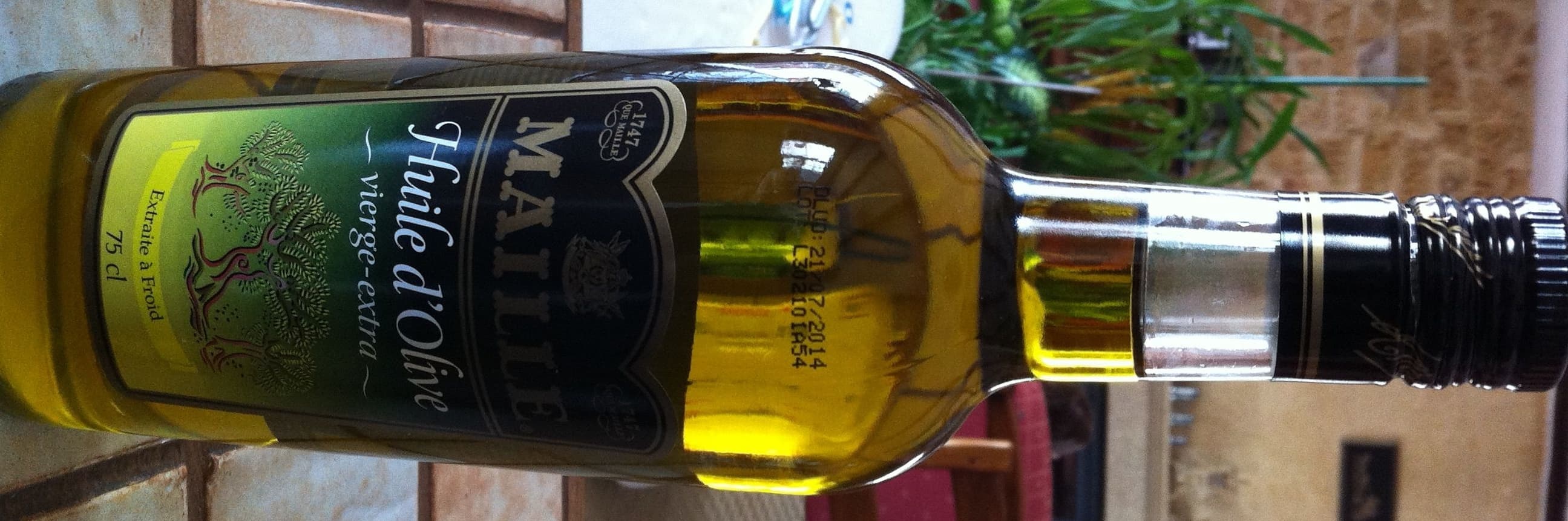 Maille Huile d'olive vierge extra packshot