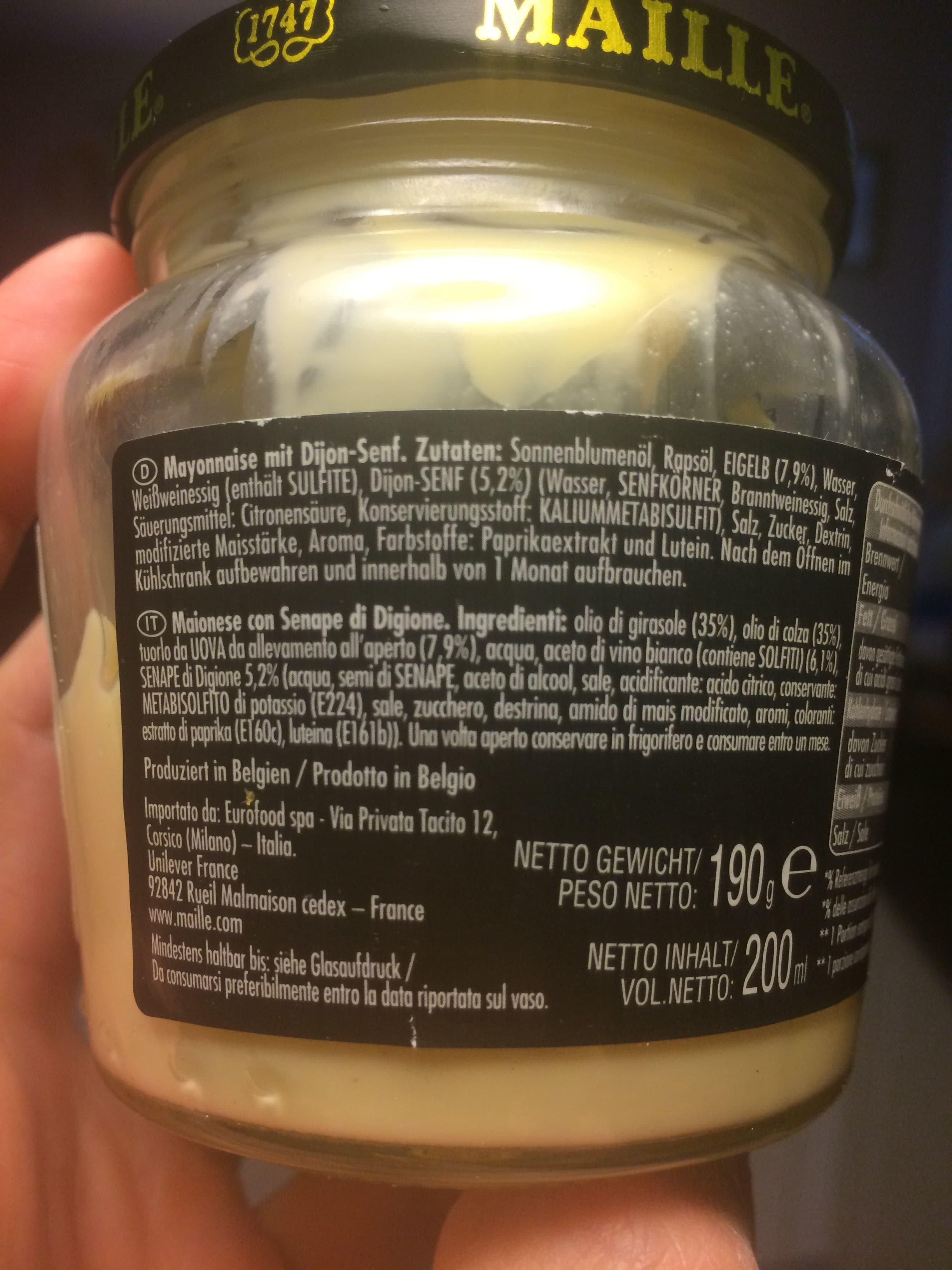 Maille Mayonnaise packshot
