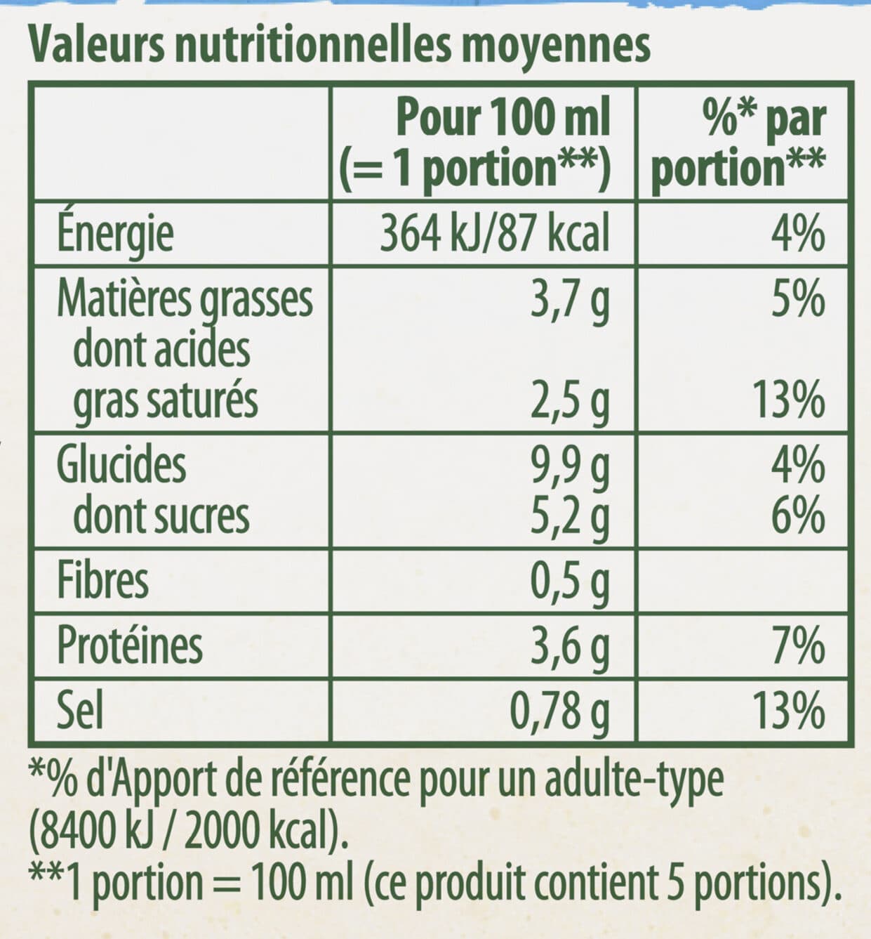 Knorr Knorr Sauce liquide Béchamel Brique 50cl packshot