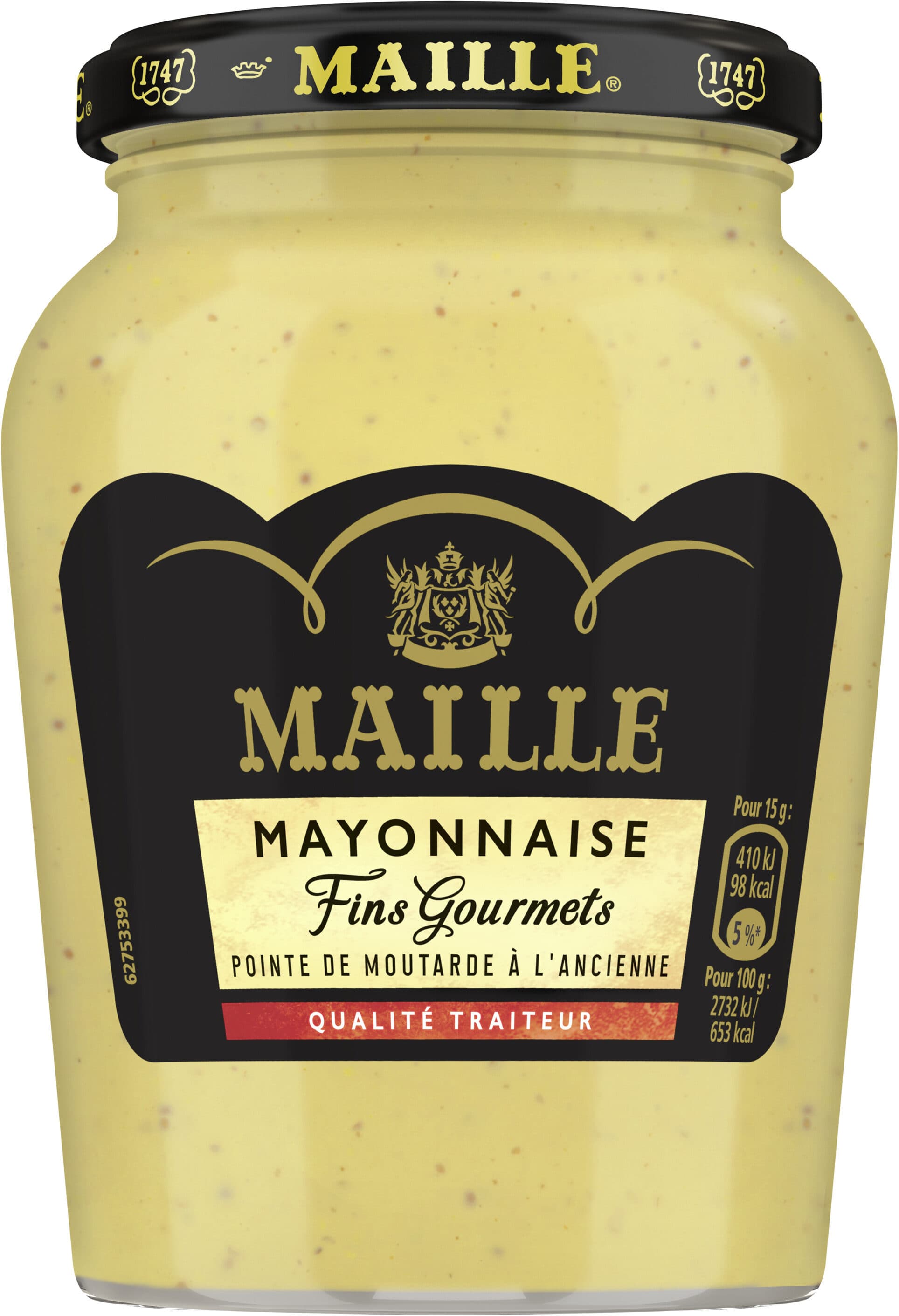 Maille MAILLE Mayonnaise Fins Gourmets Bocal 320g packshot
