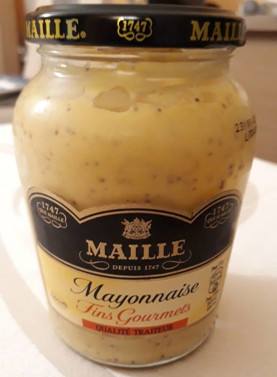 Maille Mayonnaise fins gourmets qualité traiteur packshot