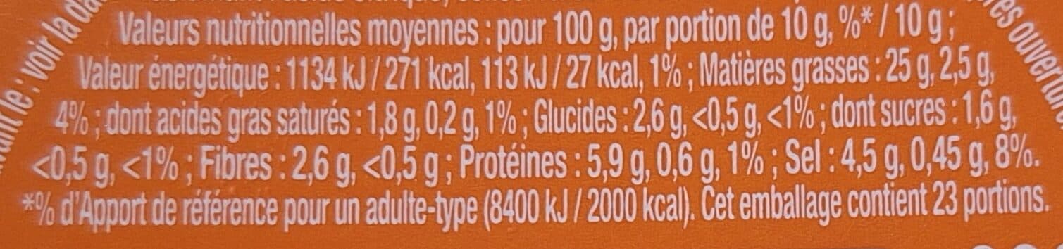 Amora Moutarde Mi-Forte packshot
