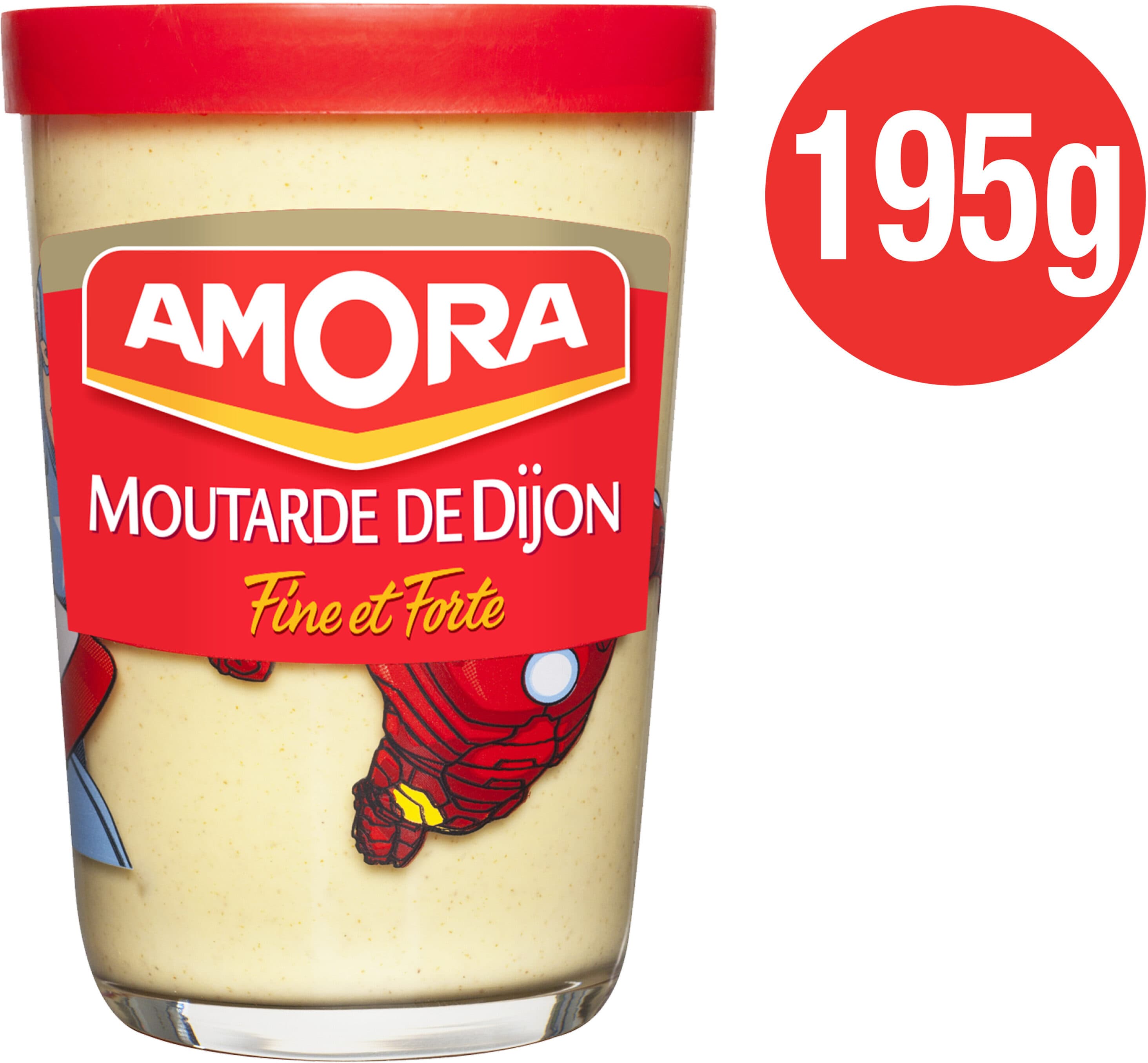 Amora Moutarde de Dijon Fine et Forte packshot