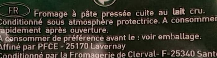 Ermitage Comté Râpé packshot