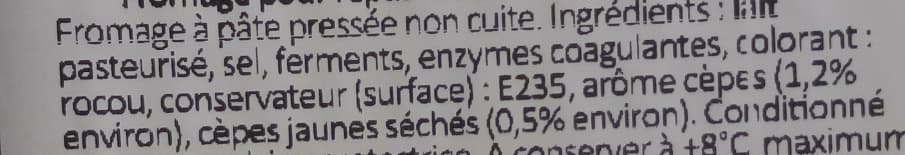 Ermitage Fromage pour Raclette Cêpes en morceaux packshot
