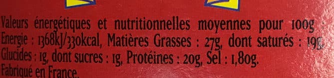 Ermitage Fromage pour Tartiflette de Caractère packshot