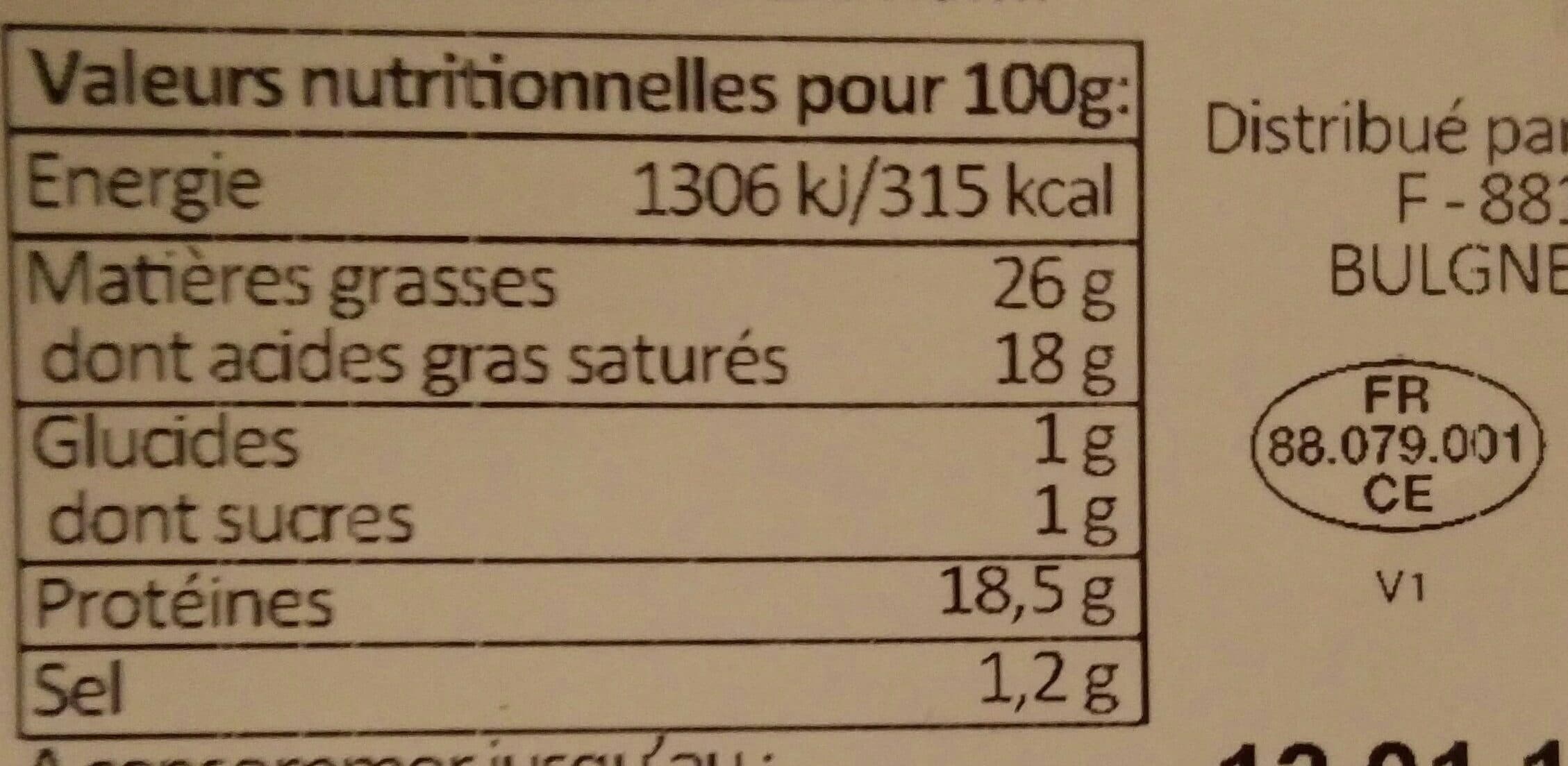 Vacherin Du Hauts-Doubs Mont d'Or au lait cru packshot