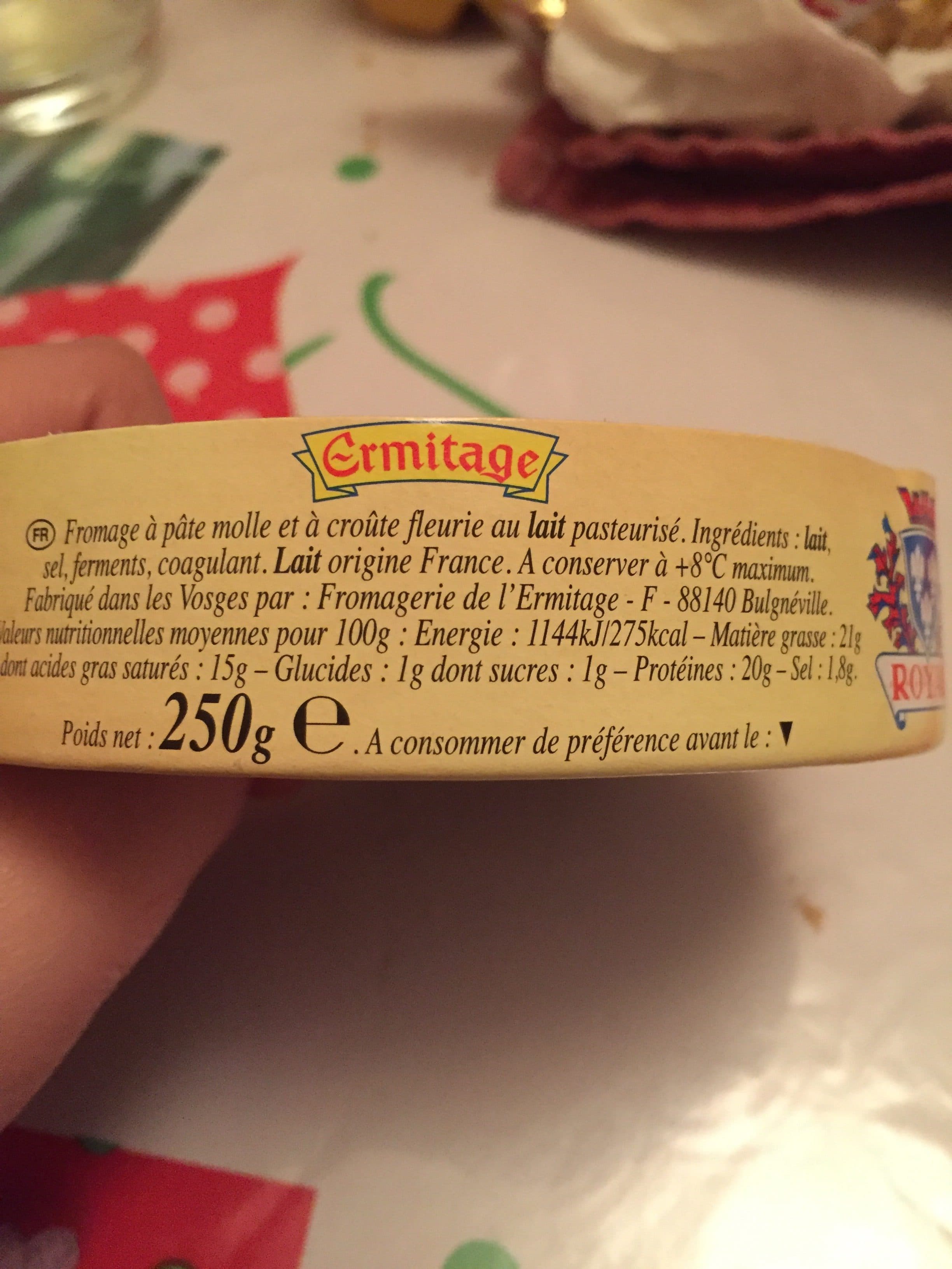 Ermitage Camembert 50 % packshot