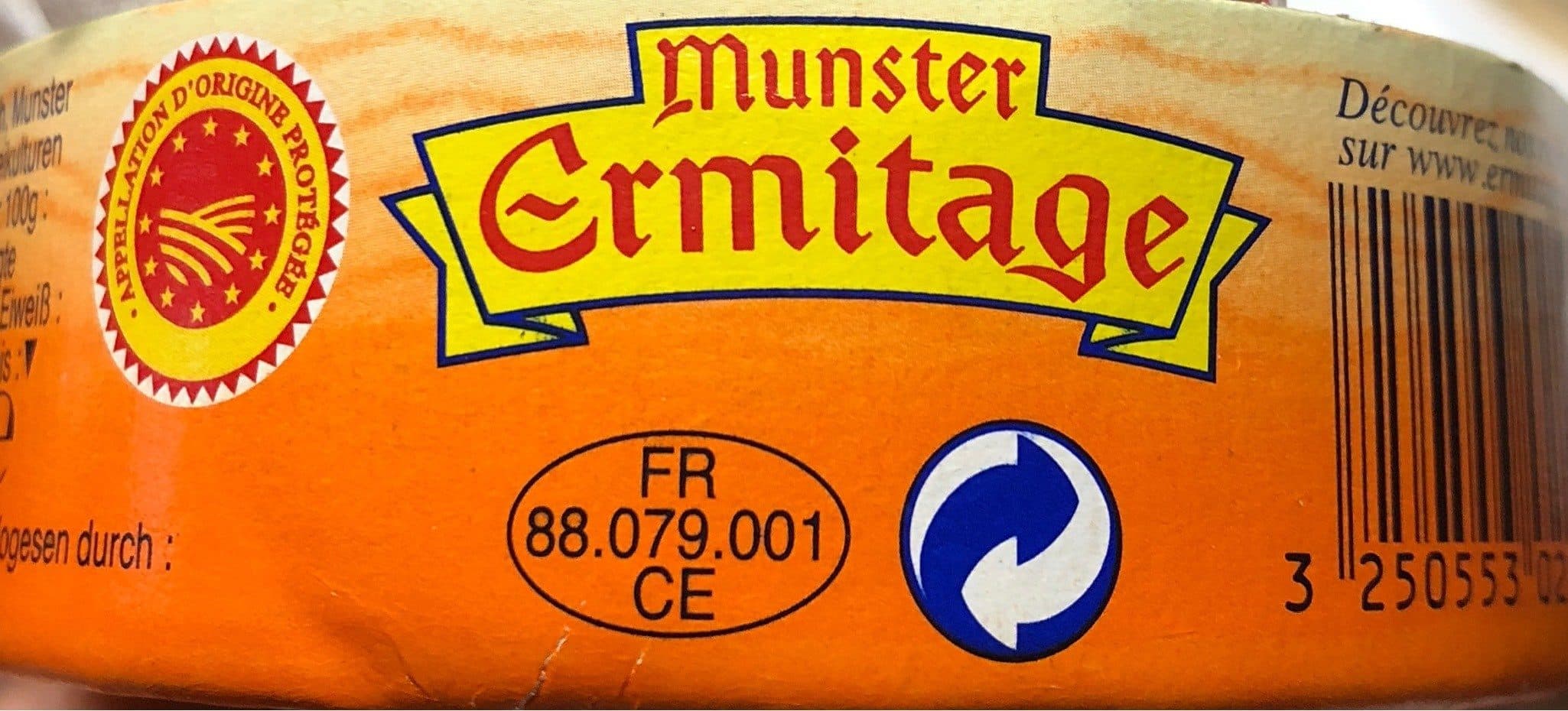Ermitage Munster 125 G Ermitage packshot