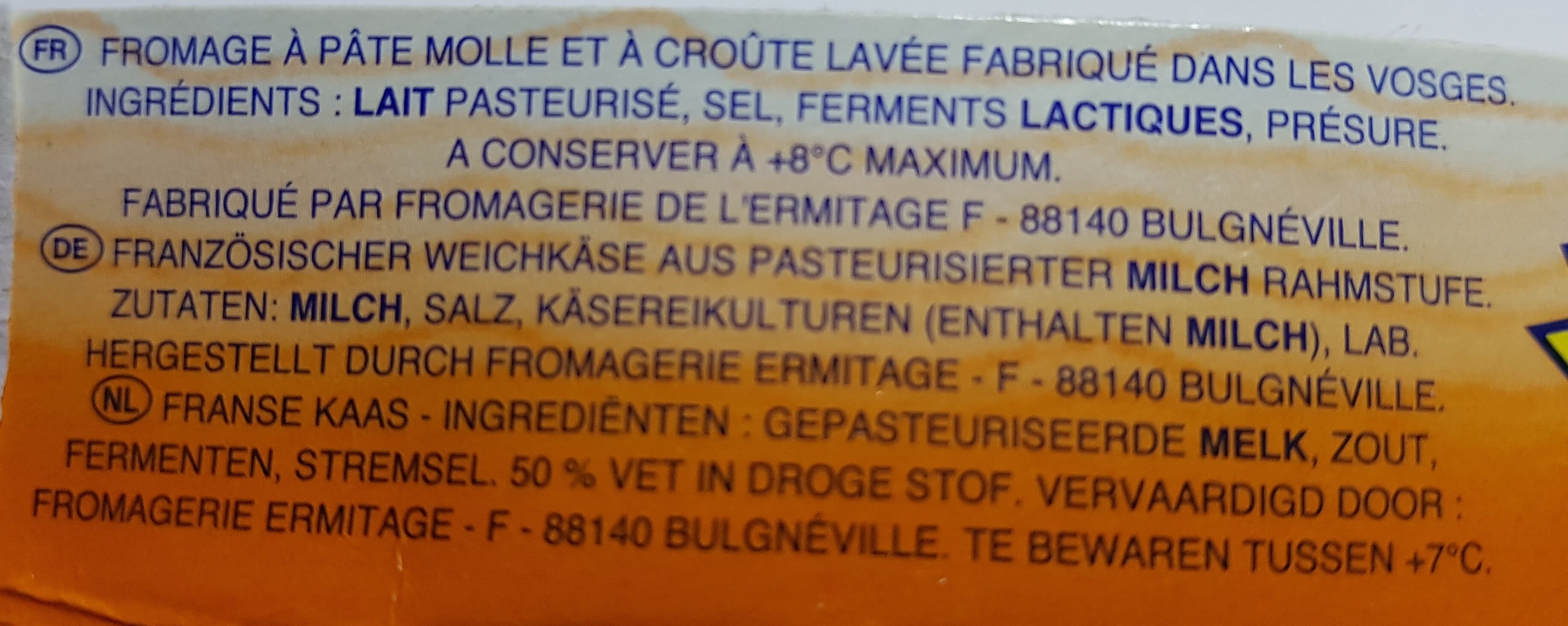Ermitage Munster packshot
