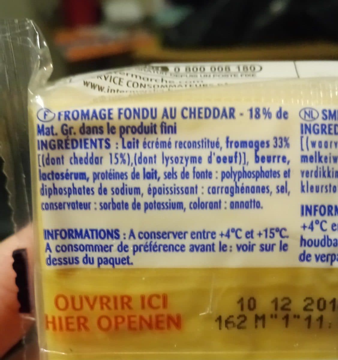 Pâturages Hamburger au cheddar packshot