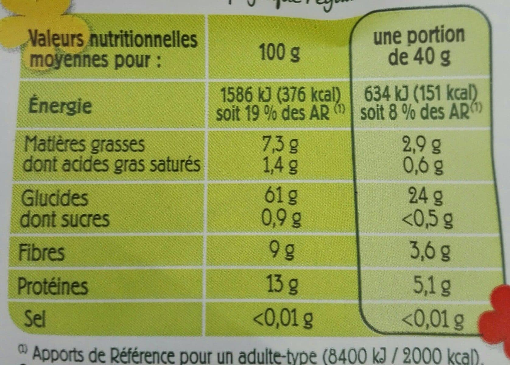 Chabrior Flocons d'avoine complète packshot