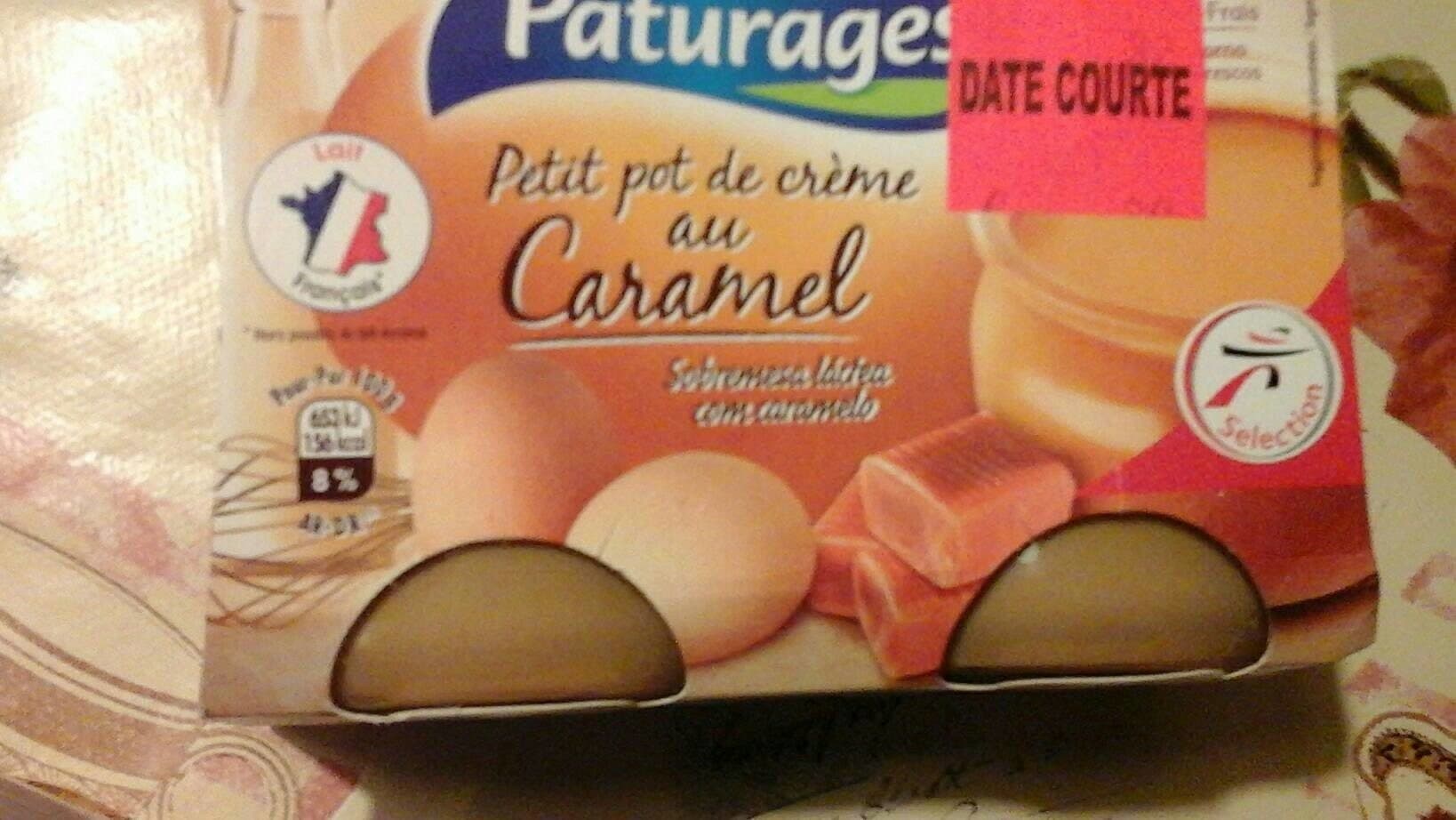 Pâturages petit pot crème au caramel packshot