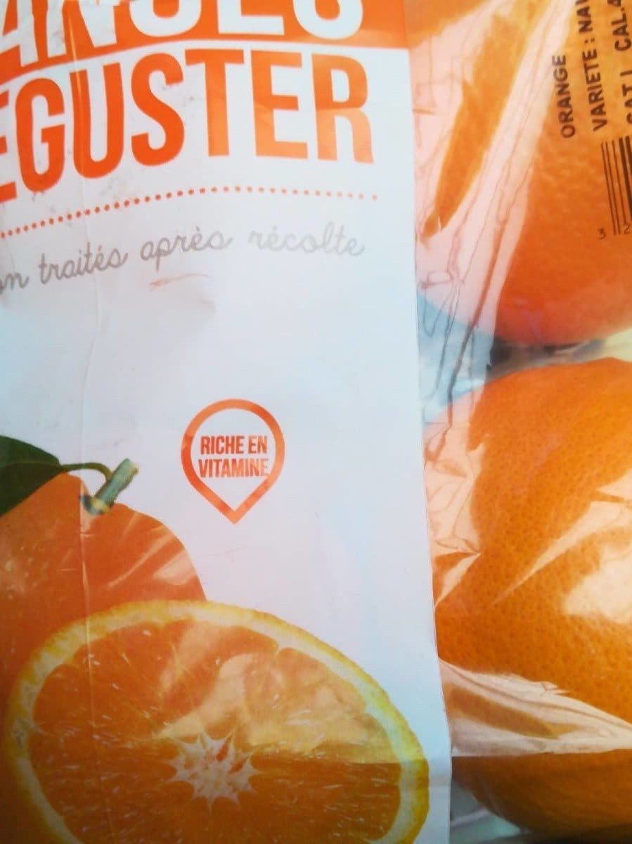 Open Food Facts Orange à déguster navel packshot