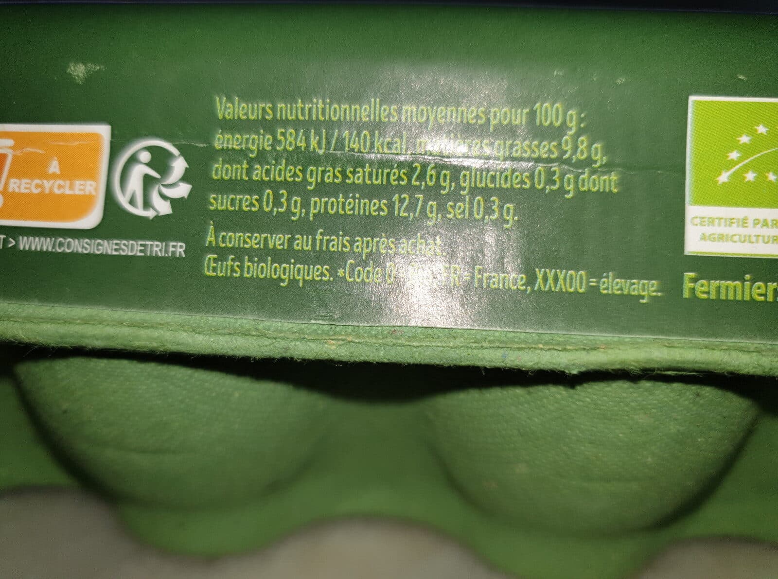 Fermiers de Loué fermiers liberté bio packshot