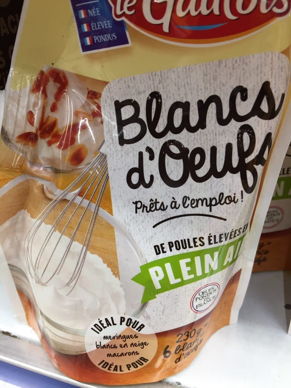 Le Gaulois Blancs d’oeufs packshot