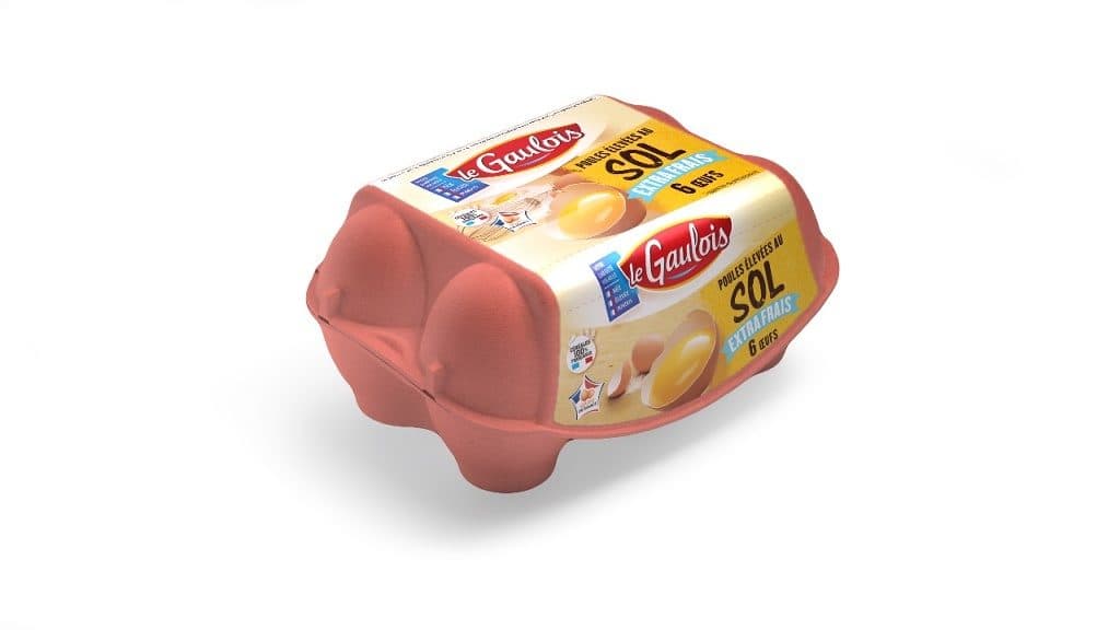 Le Gaulois 6 œufs Sol Extra-Frais packshot