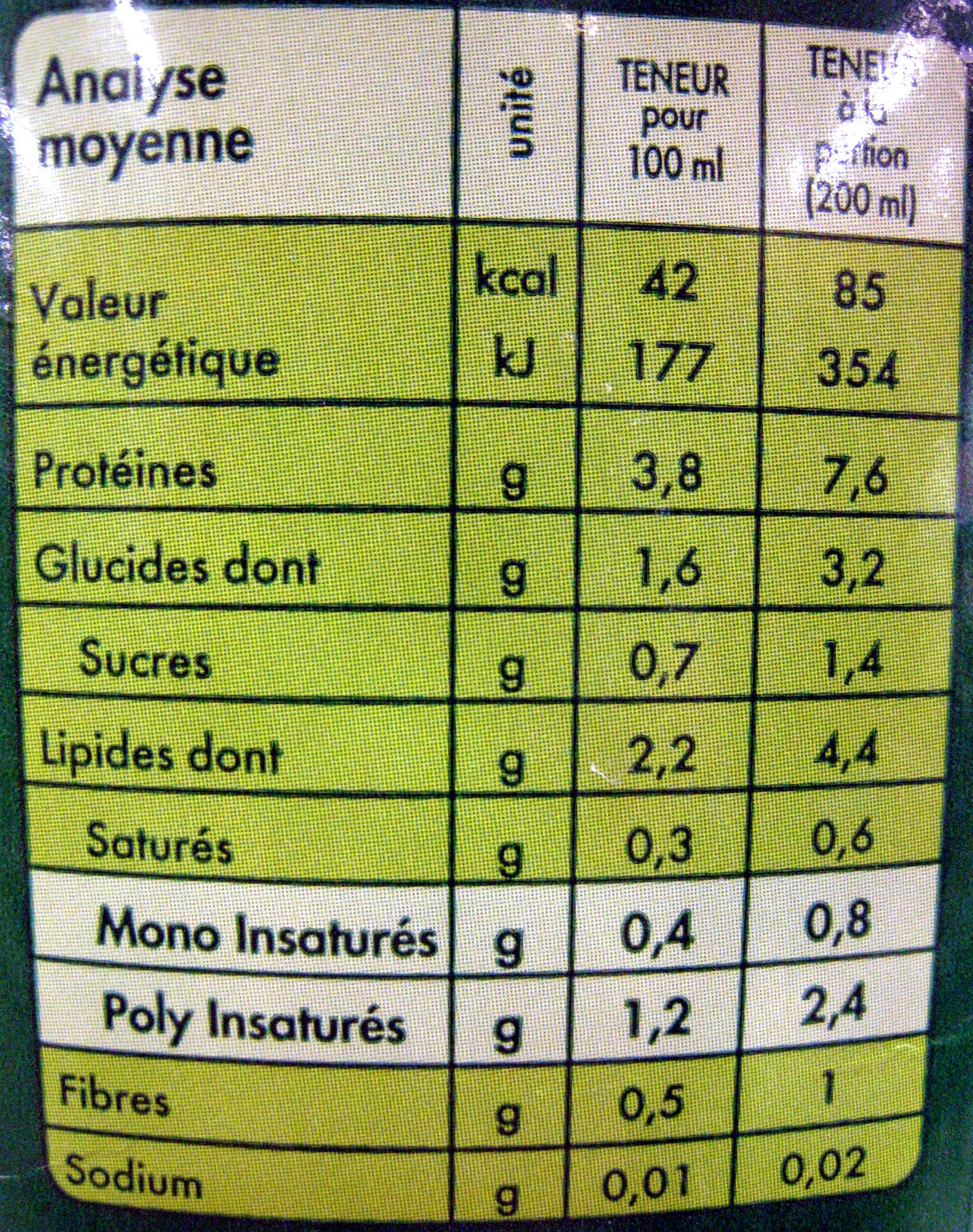 Gerblé Soja nature Bio Gerblé packshot