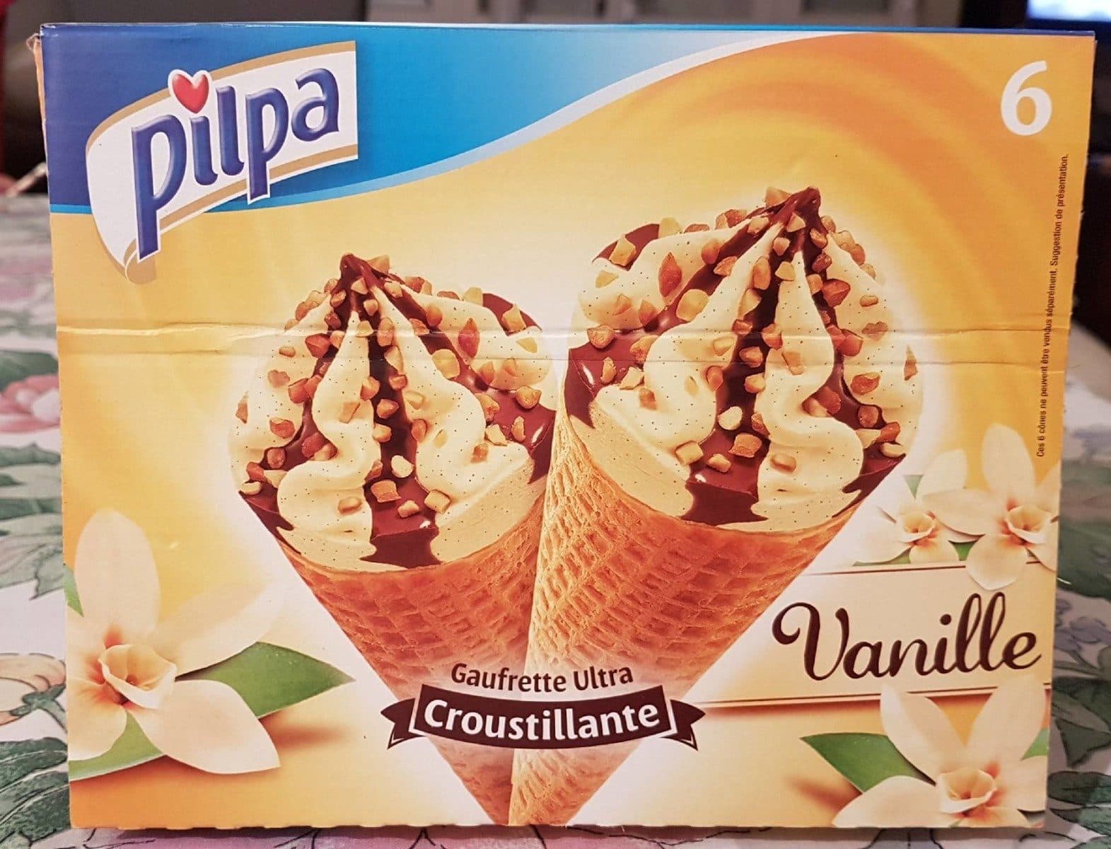 Pilpa Gaufrette glace vanille packshot