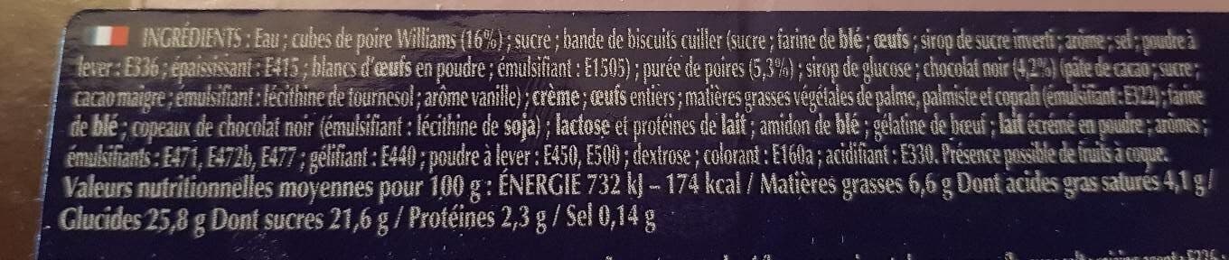 Boncolac 800G Charlotte Poire / Chocolat Boncolac packshot